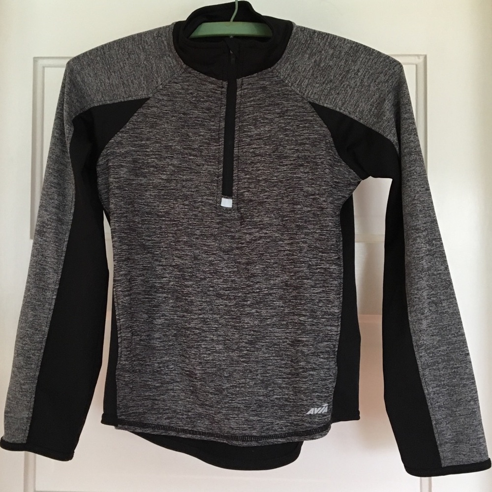 Avia Girls sizeM/7-8 zipneck pullover athletic top
